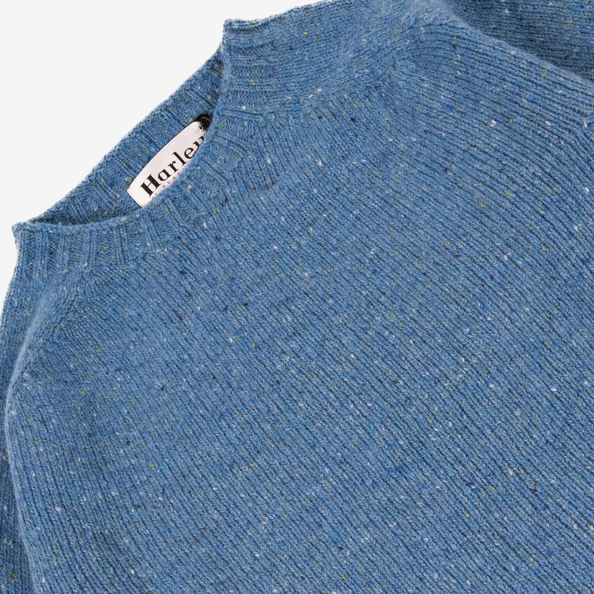 Wool Nep Twist Crew Sweater - Coll