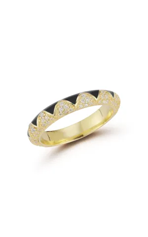 Zig Zag Band Ring